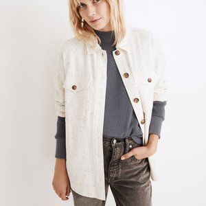 NWT - Madewell Donegal Flannel Shirt-Jacket XXS